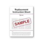 AEK Replacement Instruction Sheet  Narcan EN9986